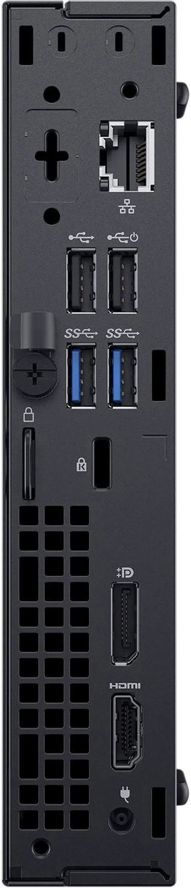 Refurbished: Dell Optiplex 3060 Micro PC, Intel Six Core i7