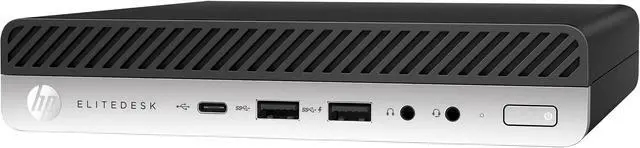 Alt view image 3 of 4 - HP EliteDesk 800 G3 Desktop Mini PC, Intel Core i5 7500T 2.7Ghz, 16GB DDR4 RAM, 512GB NVMe M.2 SSD, USB Type C, Windows 10 Pro