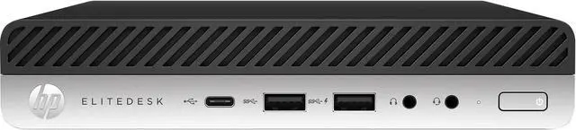 Alt view image 2 of 4 - HP EliteDesk 800 G3 Desktop Mini PC, Intel Core i5 7500T 2.7Ghz, 16GB DDR4 RAM, 512GB NVMe M.2 SSD, USB Type C, Windows 10 Pro