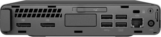 Alt view image 4 of 4 - HP EliteDesk 800 G3 Desktop Mini PC, Intel Core i5 7500T 2.7Ghz, 16GB DDR4 RAM, 512GB NVMe M.2 SSD, USB Type C, Windows 10 Pro