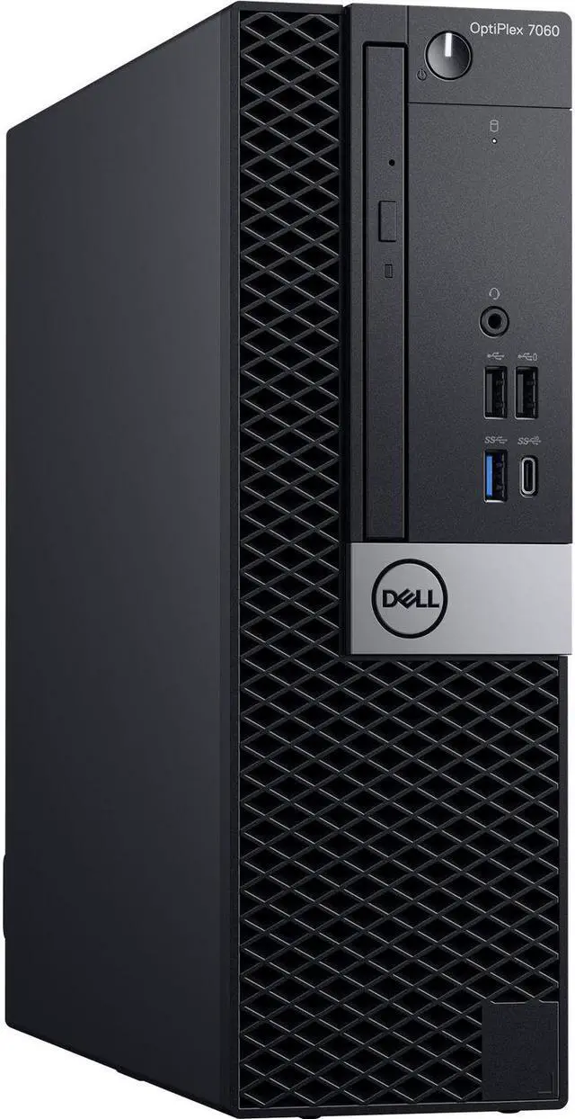 Main image of Dell Optiplex 7060 Small Form Desktop, Hexa Core i7 8700 3.2Ghz, 8GB DDR4, 1TB NVMe M.2 SSD, USB Type-C, DVD-RW, Windows 10 Pro (Grade B)