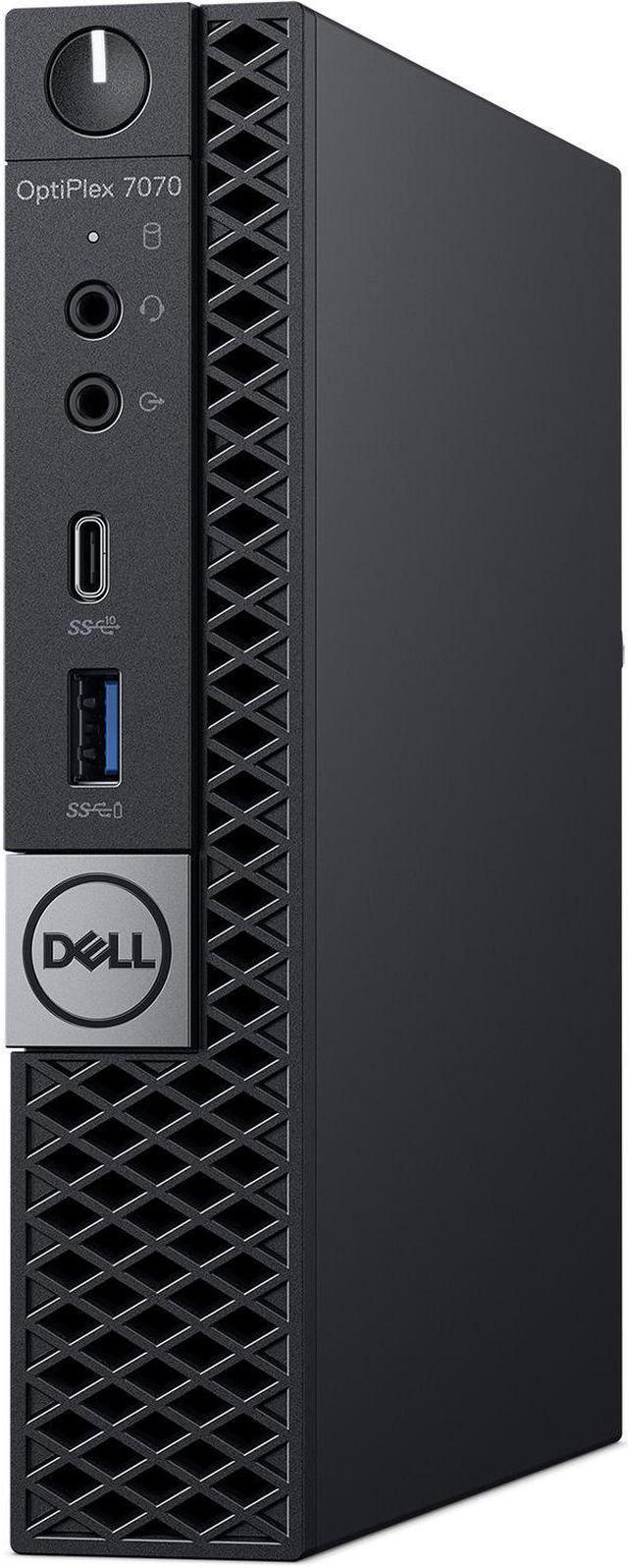 Dell Optiplex 7070 Micro Form Factor Desktop, Intel Octa-Core i7 9700  3.0Ghz, 32GB DDR4, 128GB SSD Hard Drive, USB Type C, Windows 10 Pro