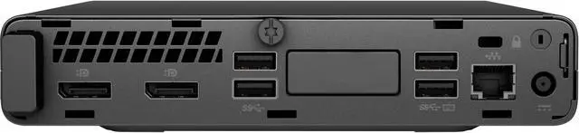 Alt view image 4 of 4 - HP EliteDesk 705 G4 Desktop Mini PC, Ryzen 5 Pro 2400GE 3.2Ghz, 16GB DDR4 RAM, 256GB NVMe M.2 SSD, Radeon Vega Graphics 11, USB Type C, WiFi, Windows 10 Pro