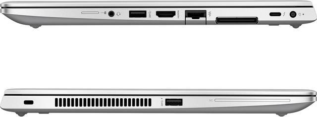 Alt view image 5 of 5 - HP EliteBook 840 G6 14" Laptop, Intel i5 8365U 1.6GHz, 8GB DDR4 RAM, 2TB NVMe M.2 SSD, 1080p Full HD, USB C Thunderbolt 3, Webcam, Windows 11 Pro (Grade B)