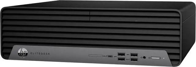 Alt view image 3 of 7 - HP EliteDesk 800 G6 Small Form Desktop, Intel Six Core 10th Gen i5 10500 3.1Ghz, 8GB DDR4 RAM, 256GB NVMe PCIe M.2 SSD, USB Type C, Windows 11 Pro (Grade B)