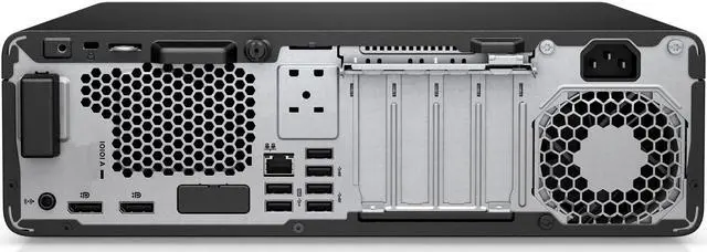 Alt view image 4 of 7 - HP EliteDesk 800 G6 Small Form Desktop, Intel Six Core 10th Gen i5 10500 3.1Ghz, 8GB DDR4 RAM, 256GB NVMe PCIe M.2 SSD, USB Type C, Windows 11 Pro (Grade B)