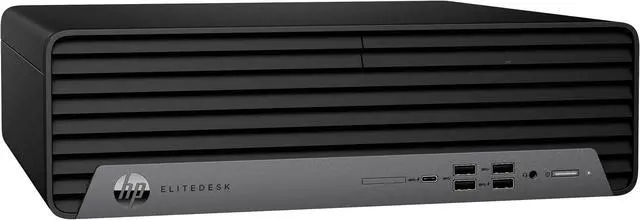 Alt view image 2 of 7 - HP EliteDesk 800 G6 Small Form Desktop, Intel Six Core 10th Gen i5 10500 3.1Ghz, 8GB DDR4 RAM, 256GB NVMe PCIe M.2 SSD, USB Type C, Windows 11 Pro (Grade B)