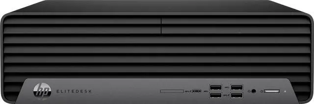 Main image of HP EliteDesk 800 G6 Small Form Desktop, Intel Six Core 10th Gen i5 10500 3.1Ghz, 8GB DDR4 RAM, 256GB NVMe PCIe M.2 SSD, USB Type C, Windows 11 Pro (Grade B)