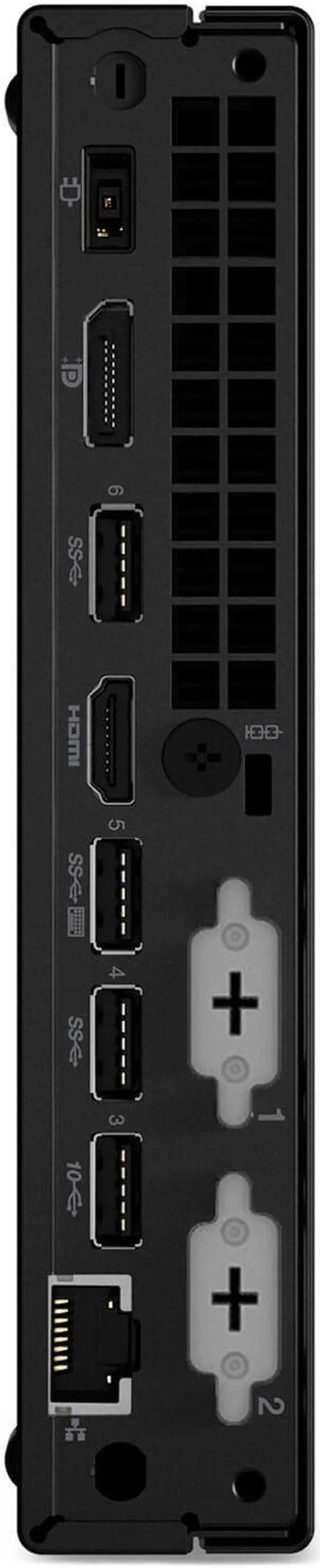 Alt view image 4 of 6 - Lenovo ThinkCentre M70q Gen 1 Tiny Desktop, Intel i5 10500T 2.3Ghz, 16GB DDR4, 256GB NVMe M.2 SSD, HDMI, Windows 11 Pro