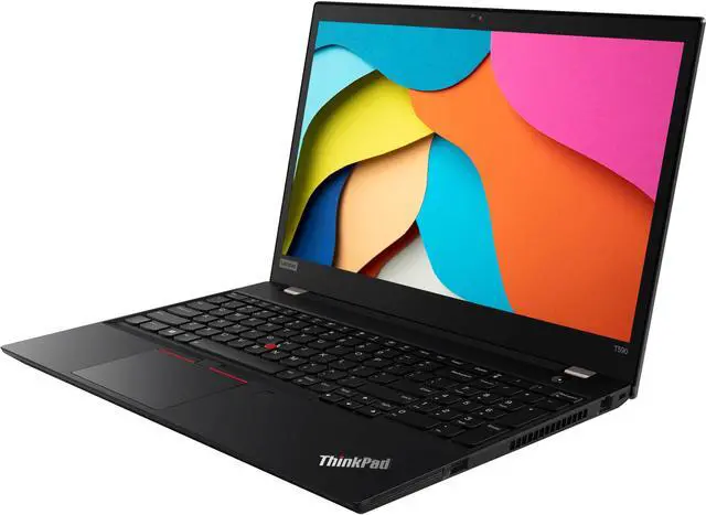 Alt view image 3 of 6 - Lenovo ThinkPad T590 15.6" Laptop, i5 8365U 1.6Ghz, 32GB DDR4, 1TB NVMe SSD, 1080p Full HD, USB C Thunderbolt 3, HDMI, Webcam, Windows 10 Pro