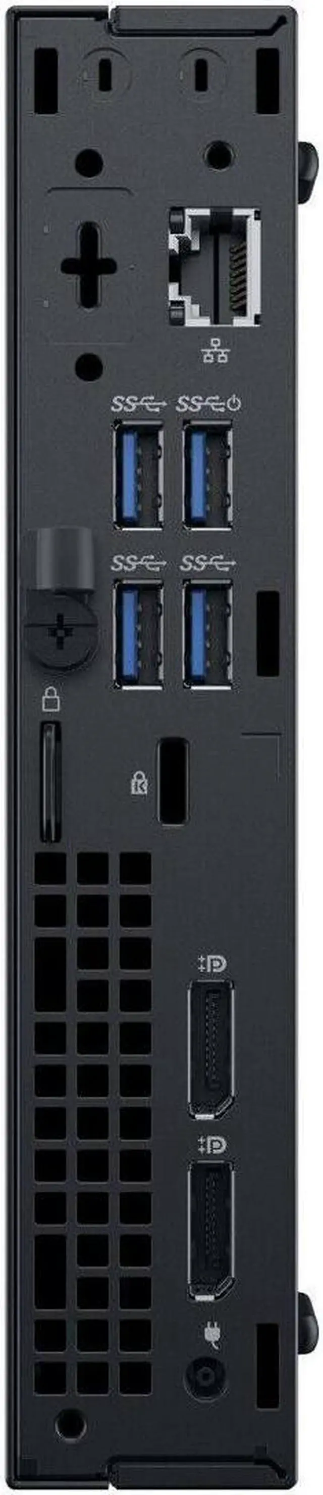 Alt view image 4 of 4 - Dell Optiplex 5070 Micro Form Factor Desktop, Intel Eight-Core i7 9700T 2.0Ghz, 16GB DDR4, 2TB NVMe M.2 SSD, USB Type C, WiFi, Windows 10 Pro