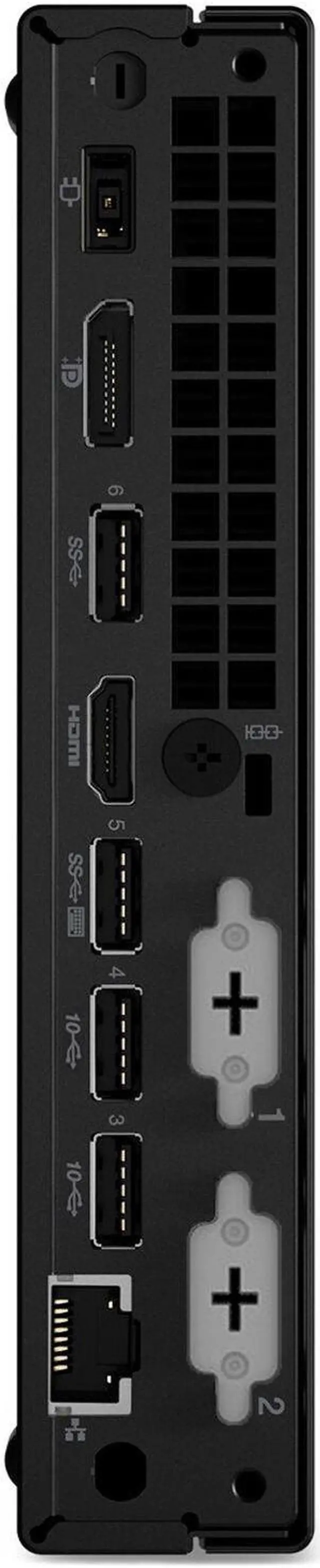 Alt view image 4 of 6 - Lenovo ThinkCentre M80q Gen 1 Tiny Desktop, Intel i7 10700T 2.0Ghz, 8GB DDR4, 256GB NVMe M.2 SSD, HDMI, Wifi, Windows 11 Pro