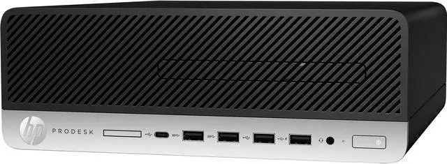 Alt view image 3 of 4 - HP ProDesk 600 G5 Small Form Desktop, Intel i5 9500 3.0Ghz, 32GB DDR4 RAM, 512GB NVMe PCIe M.2 SSD, USB Type C, Windows 11 Pro (Grade B)