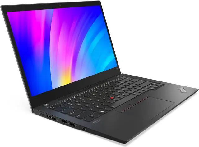 Alt view image 2 of 7 - Lenovo Thinkpad T14s Gen 2 14" Laptop, i5 1145G7 2.6Ghz, 16GB DDR4, 256GB NVMe SSD, 1080p Full HD, Thunderbolt 4, HDMI, Webcam, Windows 11 Pro - Black