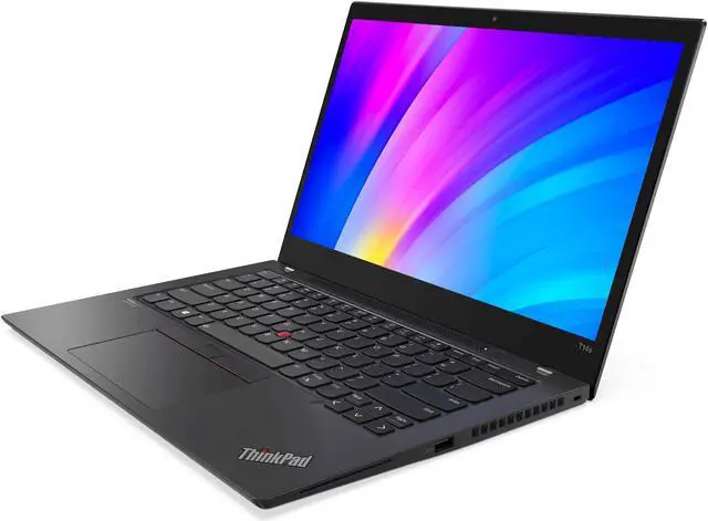 Alt view image 3 of 7 - Lenovo Thinkpad T14s Gen 2 14" Laptop, i5 1145G7 2.6Ghz, 16GB DDR4, 256GB NVMe SSD, 1080p Full HD, Thunderbolt 4, HDMI, Webcam, Windows 11 Pro - Black