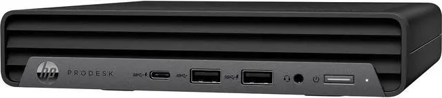 Alt view image 2 of 4 - HP ProDesk 600 G6 Desktop Mini PC, Intel Six Core i5 10500T 2.3Ghz, 16GB DDR4 RAM, 256GB NVMe M.2 SSD, USB Type C, Windows 11 Pro