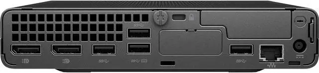 Alt view image 4 of 4 - HP ProDesk 600 G6 Desktop Mini PC, Intel Six Core i5 10500T 2.3Ghz, 16GB DDR4 RAM, 256GB NVMe M.2 SSD, USB Type C, Windows 11 Pro