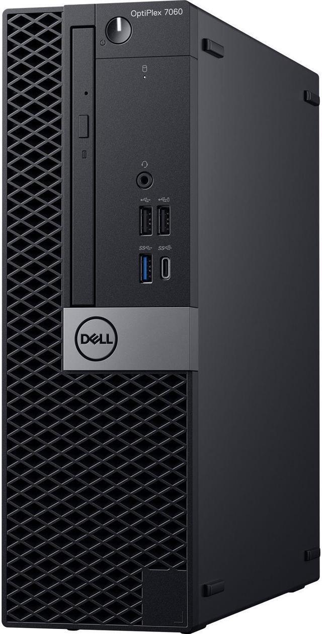 Alt view image 2 of 4 - Dell Optiplex 7060 Small Form Desktop, Hexa Core i7 8700 3.2Ghz, 16GB DDR4, 1TB NVMe, USB C, DVD-RW, Windows 11 Pro