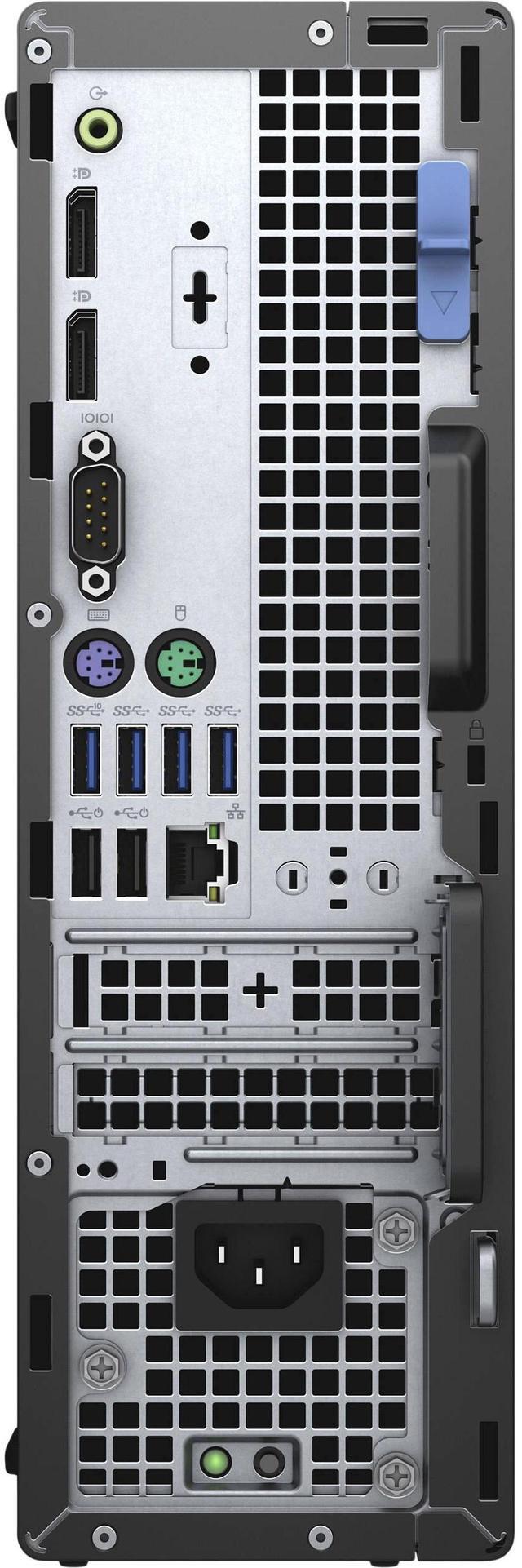 Alt view image 3 of 4 - Dell Optiplex 7080 Small Form Desktop, Eight-Core i7 10700 2.9Ghz, 8GB DDR4, 256GB NVMe SSD, USB Type-C, DVD-RW, Windows 11 Pro (Grade B)