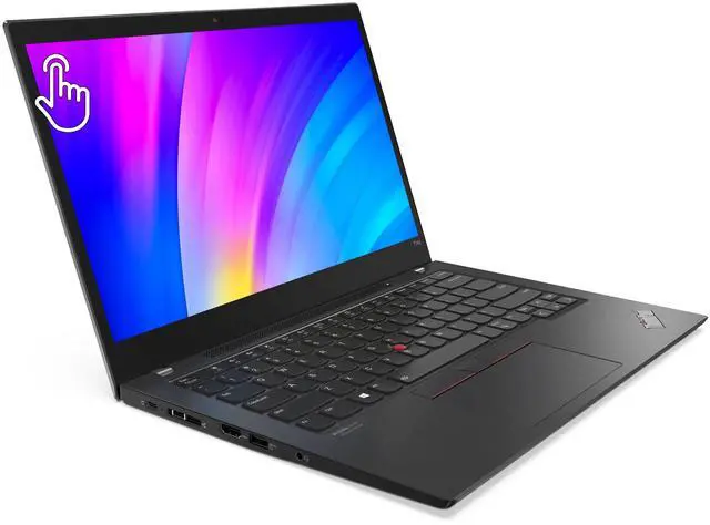 Alt view image 2 of 6 - Lenovo Thinkpad T14s Gen 2 14" Touchscreen Laptop, i5 1145G7 2.6Ghz, 16GB DDR4, 1TB NVMe SSD, 1080p Full HD, Thunderbolt 4, HDMI, Webcam, Windows 11 Pro - Black