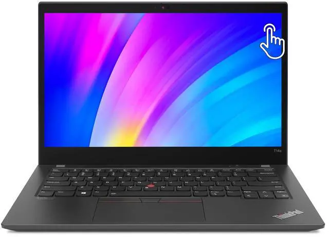 Main image of Lenovo Thinkpad T14s Gen 2 14" Touchscreen Laptop, i5 1145G7 2.6Ghz, 16GB DDR4, 1TB NVMe SSD, 1080p Full HD, Thunderbolt 4, HDMI, Webcam, Windows 11 Pro - Black