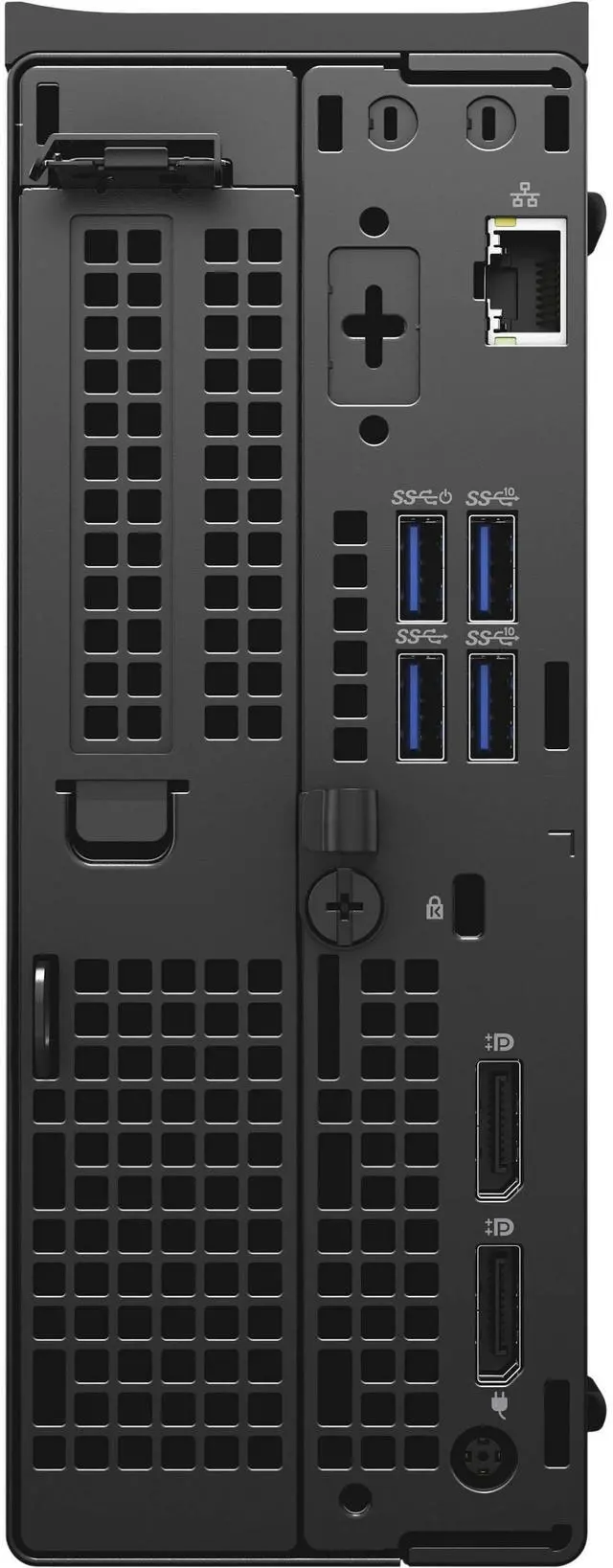 Alt view image 3 of 6 - Dell Precision 3240 Compact Desktop, i7 10700 2.9Ghz, 8GB DDR4, 512GB NVMe M.2 SSD, Windows 11 Pro