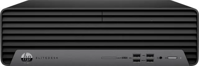 Main image of HP EliteDesk 800 G6 Small Form Desktop, Intel Eight Core 10th Gen i7 10700 2.9Ghz, 8GB DDR4 RAM, 512GB NVMe PCIe M.2 SSD, USB Type C, Windows 11 Pro (Grade B)