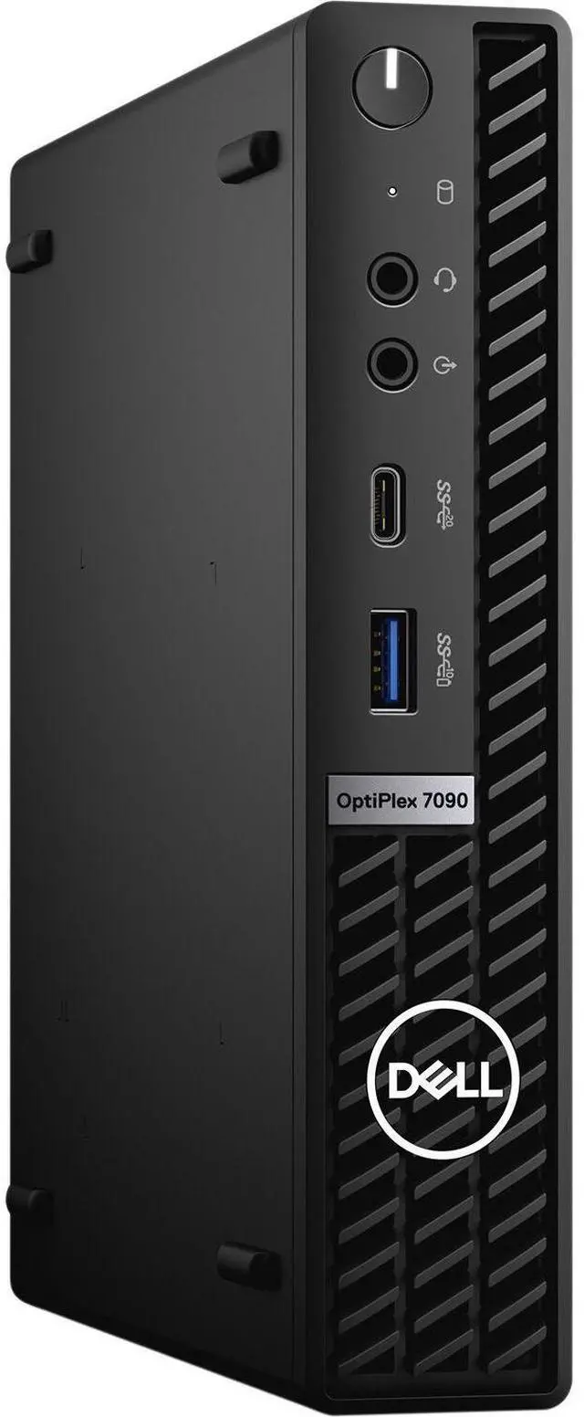 Alt view image 2 of 4 - Dell Optiplex 7090 Micro Form Factor Desktop, Intel i7 11700T 1.4Ghz, 16GB DDR4, 256GB NVMe M.2 SSD, USB Type C, WiFi, Windows 11 Pro