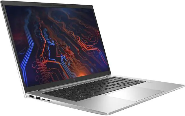 Alt view image 2 of 6 - HP EliteBook 840 G9 14" Laptop, Intel i7 1265U, 32GB DDR5 RAM, 256GB NVMe, 1920x1200, Thunderbolt 4, Webcam, Windows 11 Pro (Grade B)