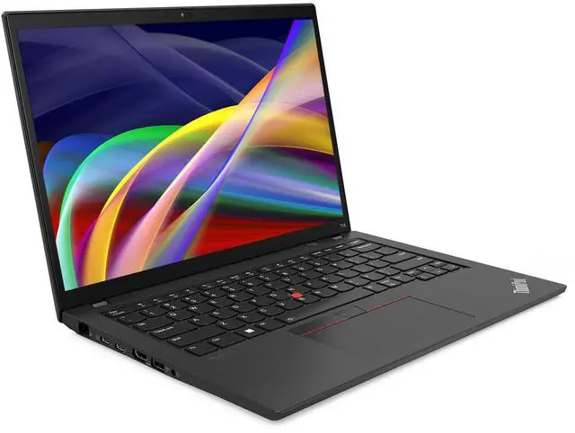 Alt view image 2 of 6 - Lenovo Thinkpad T14 Gen 3 14" Laptop, i5 1245U, 32GB DDR4, 256GB NVMe SSD, Thunderbolt 4, HDMI, Webcam, Windows 11 Pro - Black