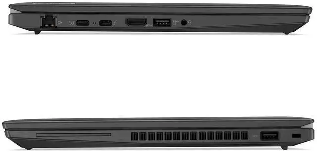 Alt view image 5 of 6 - Lenovo Thinkpad T14 Gen 3 14" Laptop, i5 1245U, 32GB DDR4, 256GB NVMe SSD, Thunderbolt 4, HDMI, Webcam, Windows 11 Pro - Black