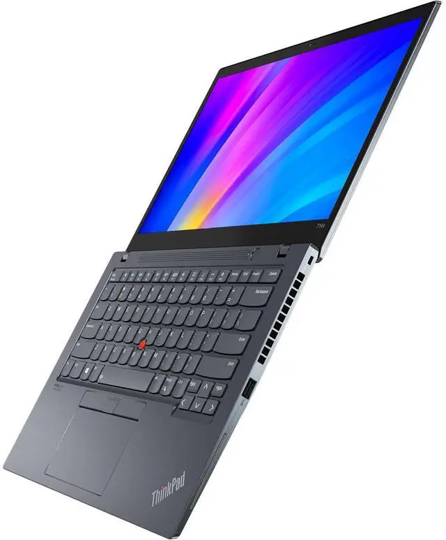 Alt view image 7 of 7 - Lenovo Thinkpad T14s Gen 2 14" Touchscreen Laptop, i5 1135G7 2.4Ghz, 16GB DDR4, 1TB NVMe SSD, 1080p Full HD, Thunderbolt 4, HDMI, Webcam, Windows 11 Pro - Storm Grey