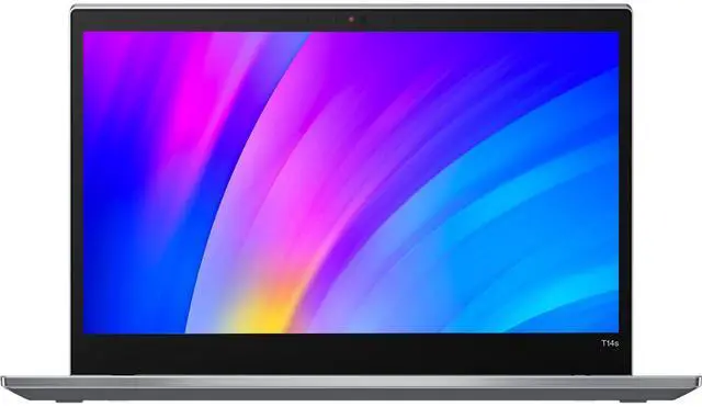 Alt view image 6 of 7 - Lenovo Thinkpad T14s Gen 2 14" Touchscreen Laptop, i5 1135G7 2.4Ghz, 16GB DDR4, 1TB NVMe SSD, 1080p Full HD, Thunderbolt 4, HDMI, Webcam, Windows 11 Pro - Storm Grey