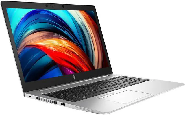 Alt view image 2 of 6 - HP EliteBook 850 G6 15.6" Laptop, Intel i7 8665U 1.9GHz, 32GB DDR4 RAM, 512GB NVMe M.2 SSD, 1080p Full HD, USB C Thunderbolt 3, Webcam, Windows 11 Pro (Grade BLCD)
