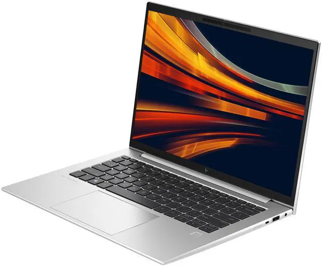 Alt view image 3 of 6 - HP EliteBook 845 G10 14" Laptop, AMD Ryzen 7 PRO 7840U 3.3GHz, 32GB DDR5 RAM, 256GB NVMe M.2 SSD, Full HD, Webcam, Windows 11 Pro