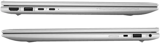 Alt view image 5 of 6 - HP EliteBook 845 G10 14" Laptop, AMD Ryzen 7 PRO 7840U 3.3GHz, 32GB DDR5 RAM, 256GB NVMe M.2 SSD, Full HD, Webcam, Windows 11 Pro