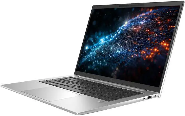 Alt view image 3 of 6 - HP EliteBook 845 G9 14" Laptop, AMD Ryzen 5 PRO 6650U 2.9GHz, 16GB DDR5 RAM, 256GB NVMe M.2 SSD, Full HD, Webcam, Windows 11 Pro (Grade B)
