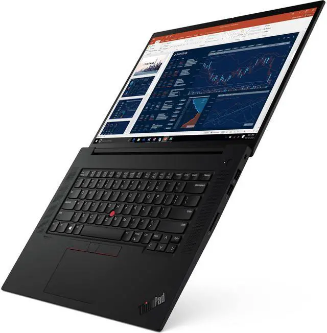 Alt view image 5 of 7 - Lenovo ThinkPad X1 Extreme Gen 4 20Y50010US 16" Touchscreen Notebook - WQUXGA - 3840 x 2400 - Intel Core i9 11th Gen i9-11950H Octa-core (8 Core) 2.60 GHz - 32 GB Total RAM - 1 TB SSD - Black Wea
