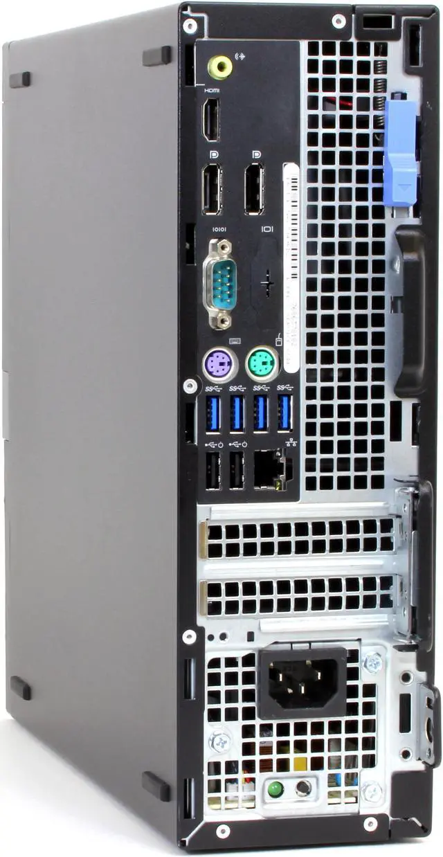 Alt view image 2 of 4 - Dell Optiplex 7040 Small Form Desktop, Intel Quad Core i7 6700 3.4Ghz, 8GB DDR4, 256GB NVMe PCIe M.2 SSD, HDMI, Windows 10