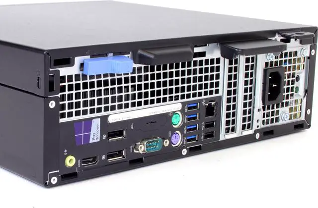 Alt view image 4 of 4 - Dell Optiplex 7040 Small Form Desktop, Intel Quad Core i7 6700 3.4Ghz, 8GB DDR4, 256GB NVMe PCIe M.2 SSD, HDMI, Windows 10
