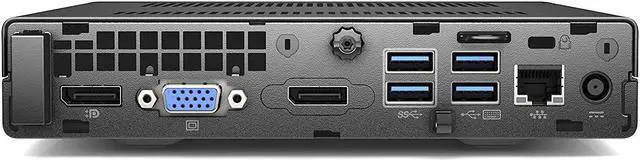 Alt view image 4 of 4 - HP EliteDesk 800 G2 Desktop Mini PC, Intel Core i5 6500T 2.5Ghz, 8GB DDR4 RAM, 128GB SSD Hard Drive, USB Type C, Windows 10 Pro