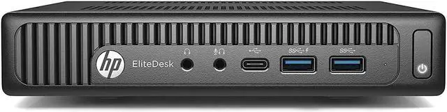 Alt view image 2 of 4 - HP EliteDesk 800 G2 Desktop Mini PC, Intel Core i5 6500T 2.5Ghz, 8GB DDR4 RAM, 128GB SSD Hard Drive, USB Type C, Windows 10 Pro