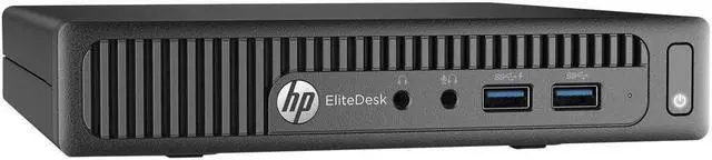 Main image of HP EliteDesk 800 G1 Desktop Mini PC, Intel Core i5 4570T 2.9Ghz, 8GB DDR3 RAM, 512GB SSD Hard Drive, USB 3.0, Windows 10 Pro