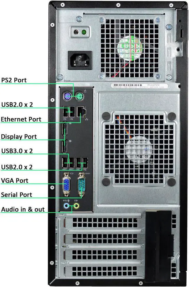 Refurbished: Dell Optiplex 9020 Mini-Tower Desktop, Quad