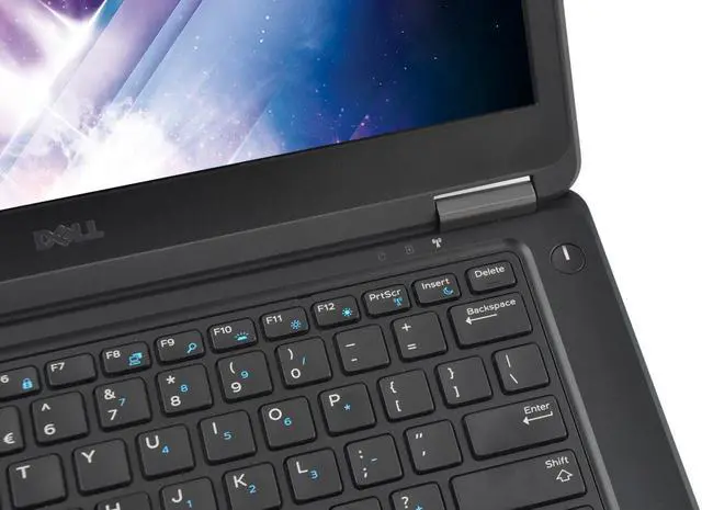 Alt view image 5 of 7 - Dell Latitude E7450 14" Laptop, Intel Core i7 5600U 2.6Ghz, 16GB DDR3, 128GB SSD Hard Drive, HDMI, 1080P FHD, Webcam, Windows 10 Pro x64