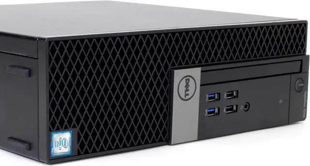 Alt view image 3 of 4 - Dell Optiplex 7040 Small Form Desktop, Intel Quad Core i7 6700 3.4Ghz, 8GB DDR4, 256GB NVMe PCIe M.2 SSD, HDMI, Windows 10