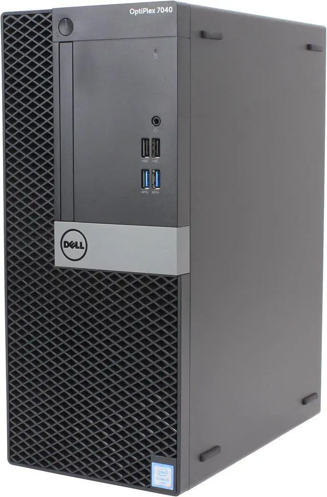 Alt view image 3 of 4 - Dell Optiplex 7040 Mini Tower Desktop, Intel Quad Core i5 6500 3.2Ghz, 32GB DDR4, 1TB SSD Hard Drive, HDMI, Windows 10 Pro (Grade B)