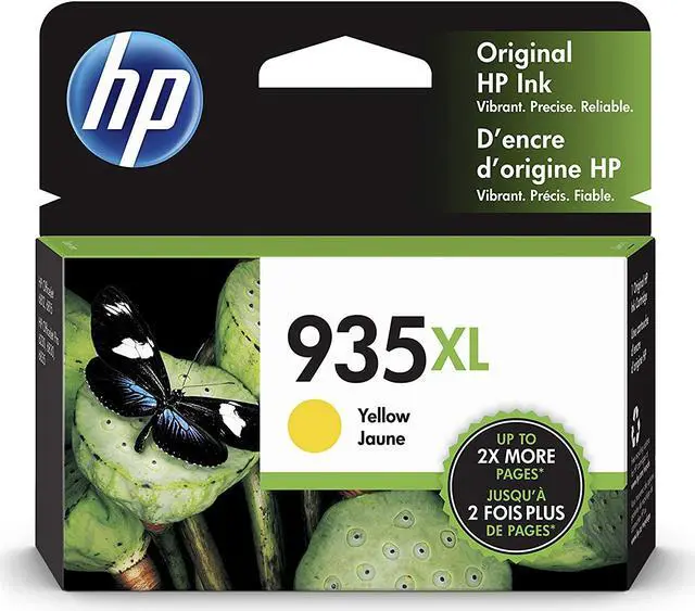 Alt view image 5 of 20 - HP 935XL High Yield Yellow Original Ink Cartridge, ~825 pages, C2P26AN#140