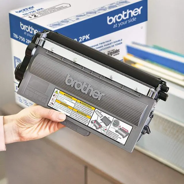 Alt view image 5 of 10 - Brother TN-750 Toner Cartridge Black TN7502PK