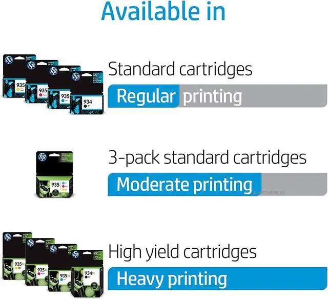 Alt view image 7 of 20 - HP 935XL High Yield Yellow Original Ink Cartridge, ~825 pages, C2P26AN#140